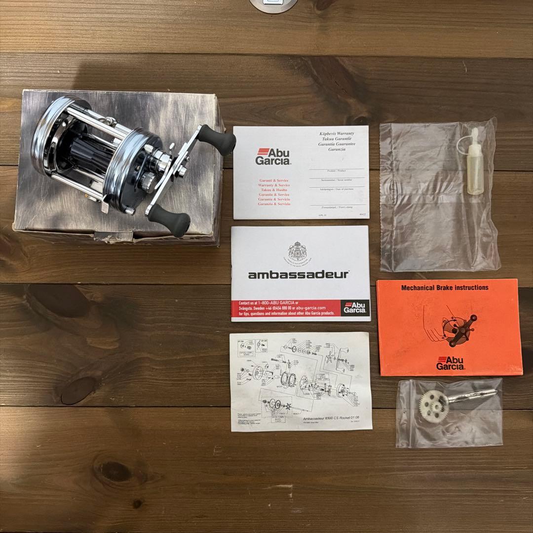リール Abu Garcia ambassadeur 6500CS Rocket