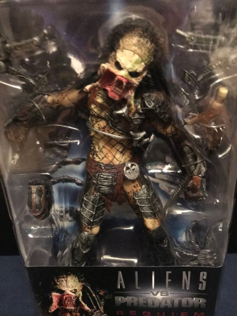 NECA AVP2 ウルフプレデター オープンマウスver. フィギュア