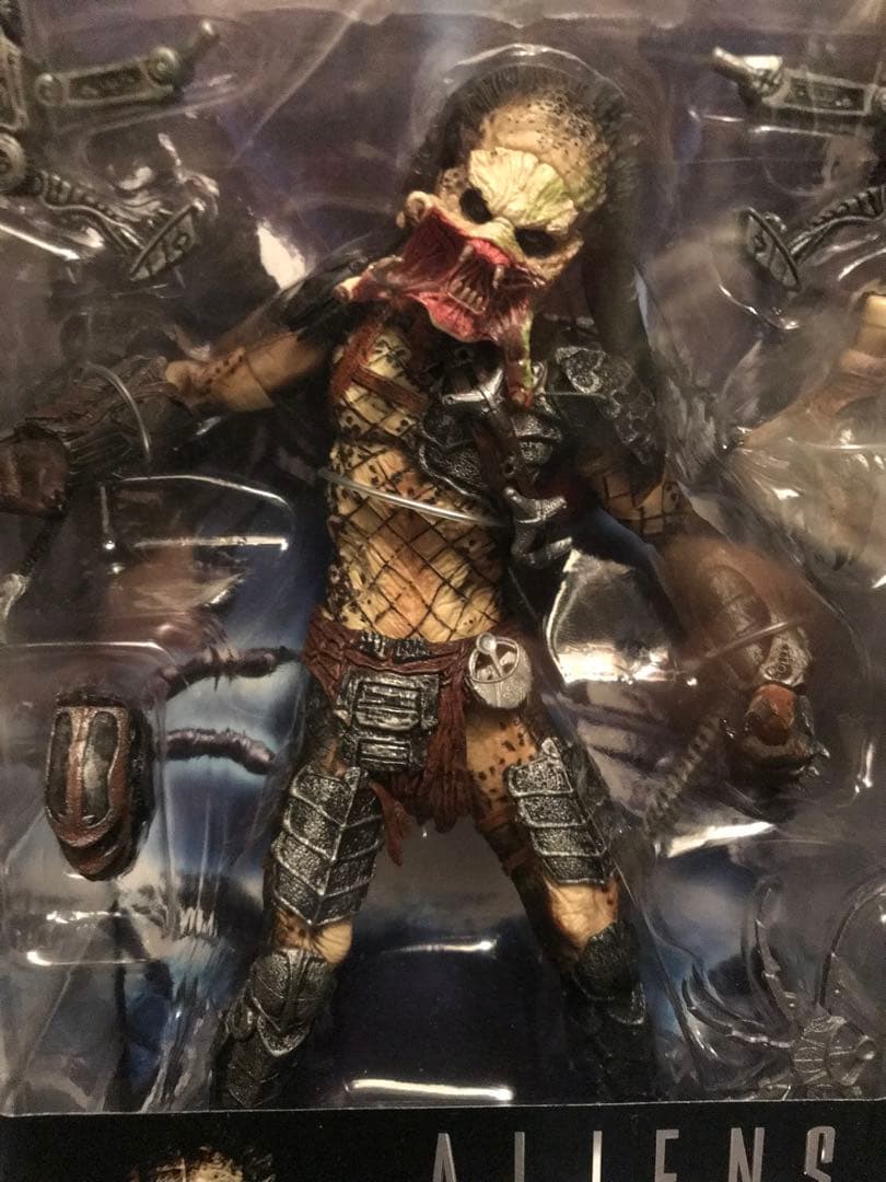 NECA AVP2 ウルフプレデター オープンマウスver. フィギュア