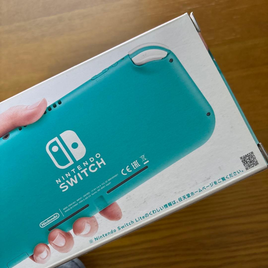 Nintendo Switch Lite ターコイズ本体、ケース、ガラスフィルム