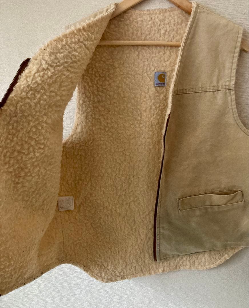 o*u様 80s Carhartt ダックベスト USAビンテージ OVY大藤氏