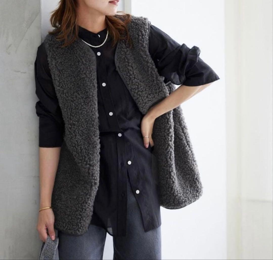 JOURNAL STANDARD relume カーリーフェイクファーベスト