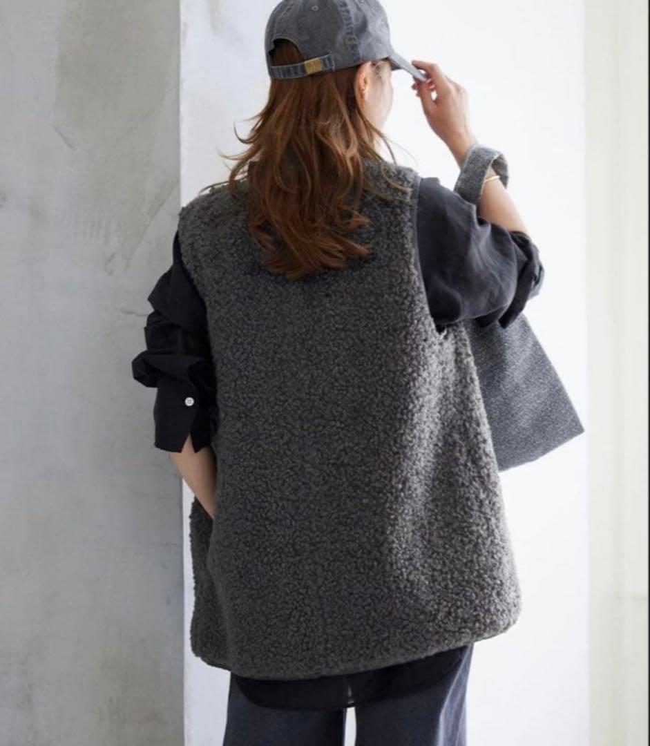 JOURNAL STANDARD relume カーリーフェイクファーベスト