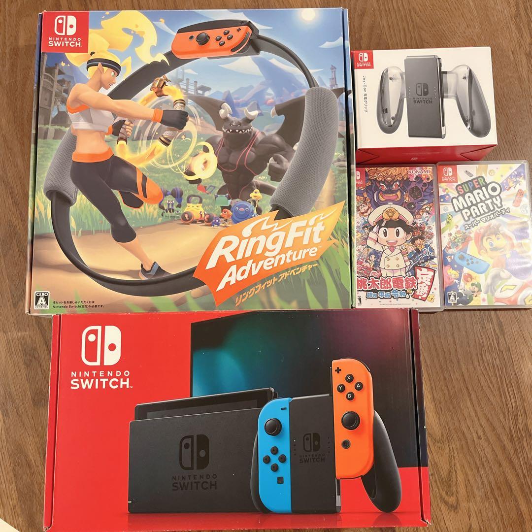 【任天堂】Nintendo Switch 本体+ソフトセット　美品