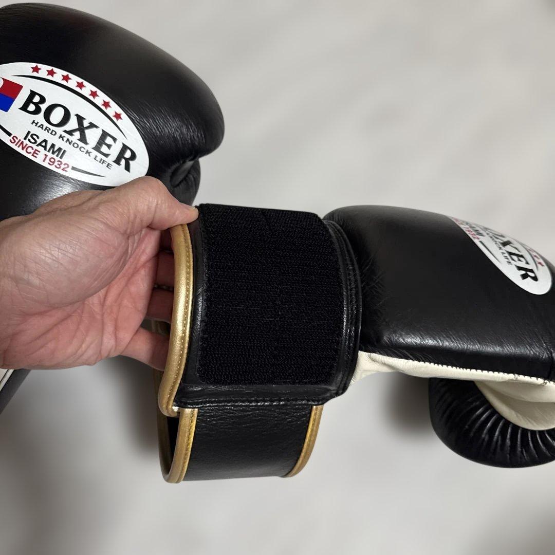 ISAMI BOXER グローブ 14oz ブラック