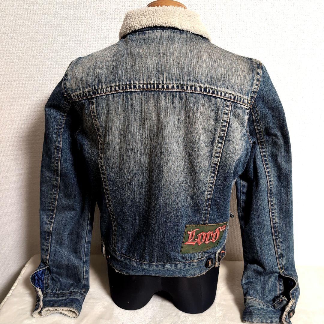 ds9 DSQUARED2 ボア × デニムジャケット メンズM