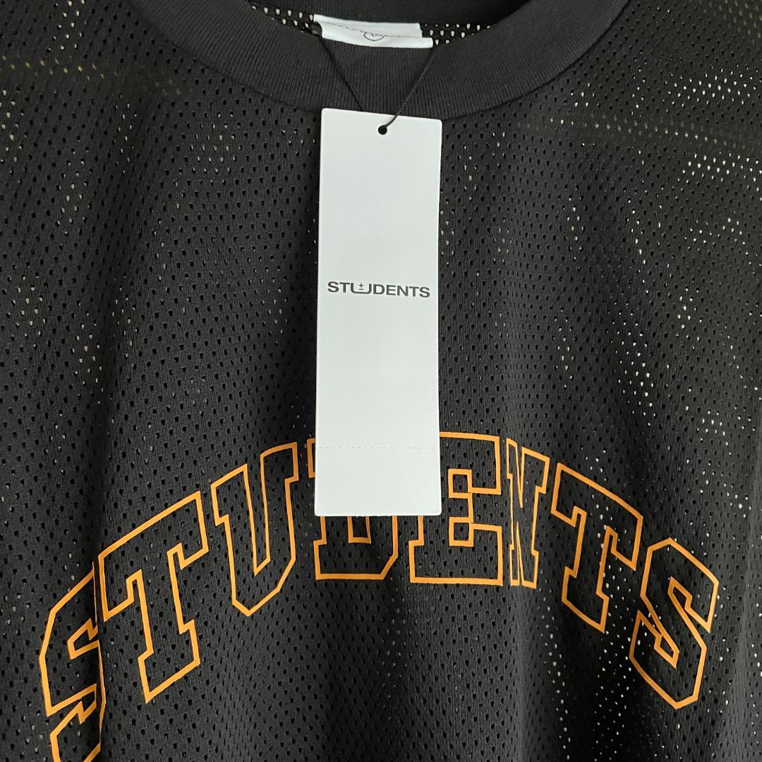 新品 Students Golf メッシュジャージ プリントロンT ブラック L