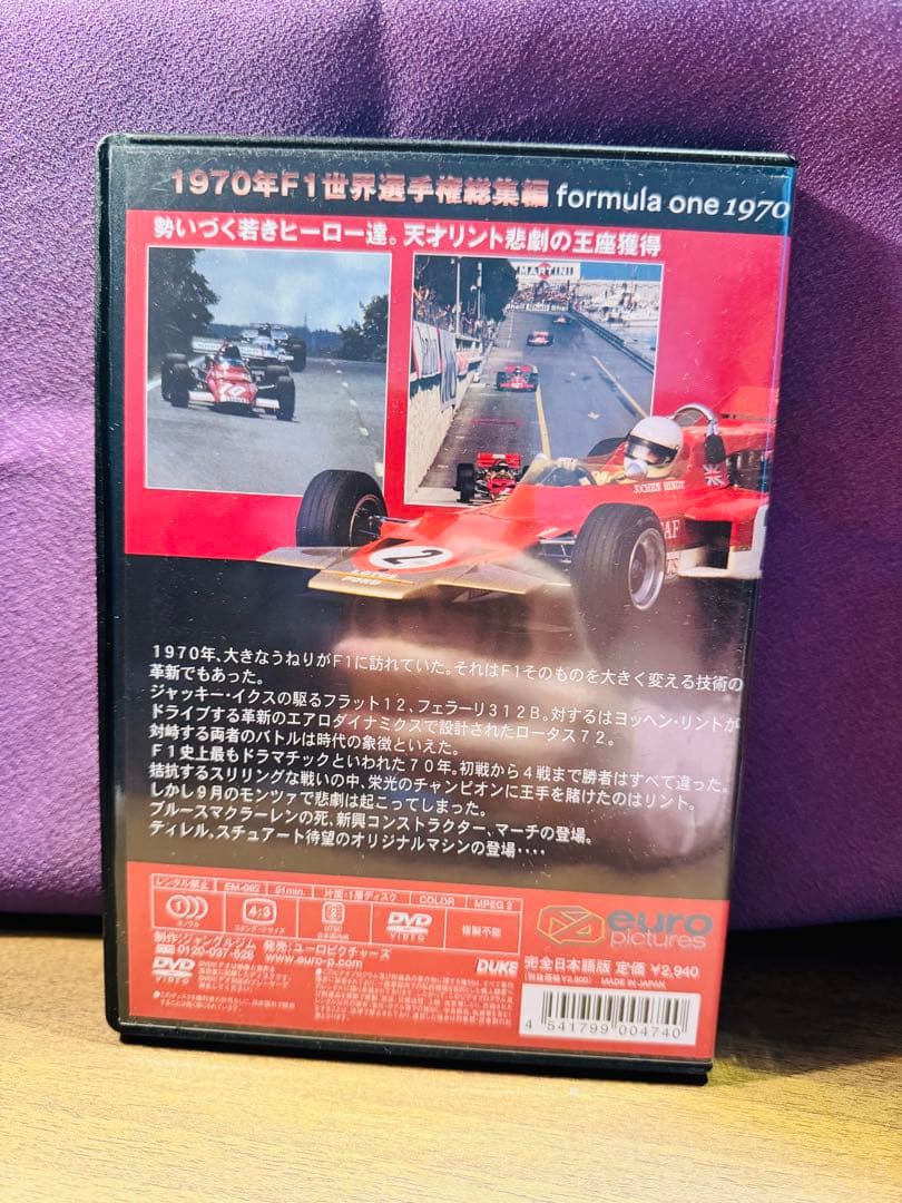 F1世界選手権1970 1975～1979年総集編 [DVD] 6本