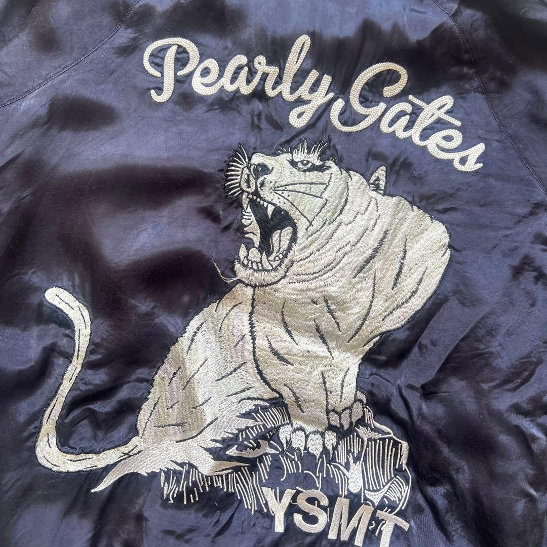 Pearlygates パーリーゲイツ　スカジャン　ジャケット　刺繍　虎　ゴルフ