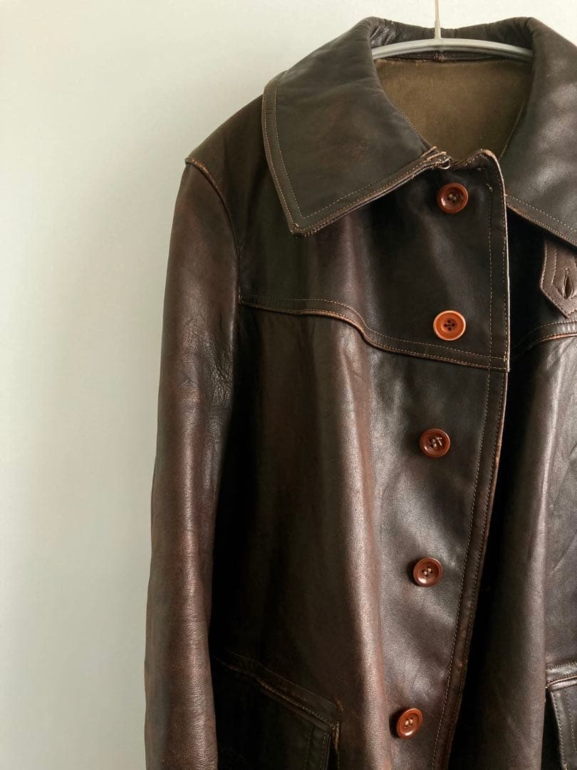 ジャケット・アウター 30s Vintage French Army M35 Tankers JKT