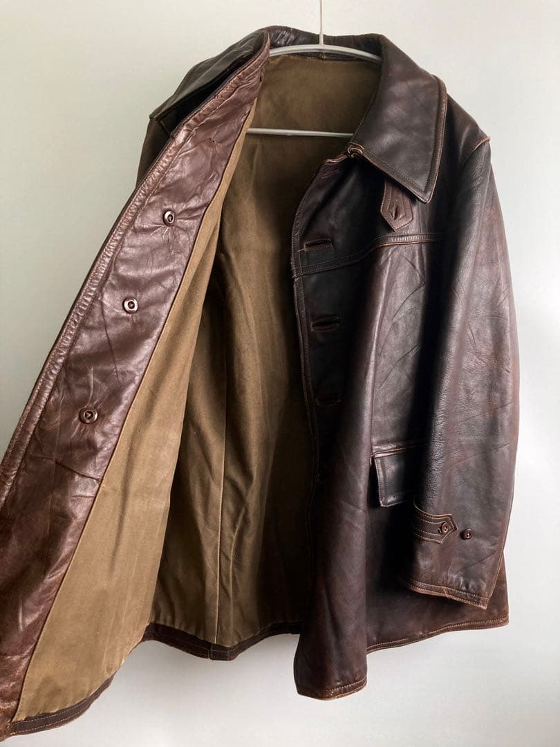 ジャケット・アウター 30s Vintage French Army M35 Tankers JKT