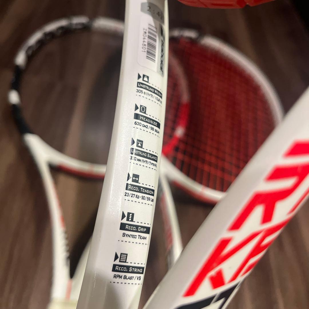 BabolatPURE STRIKE 98 16/19 テニスラケット3本セット