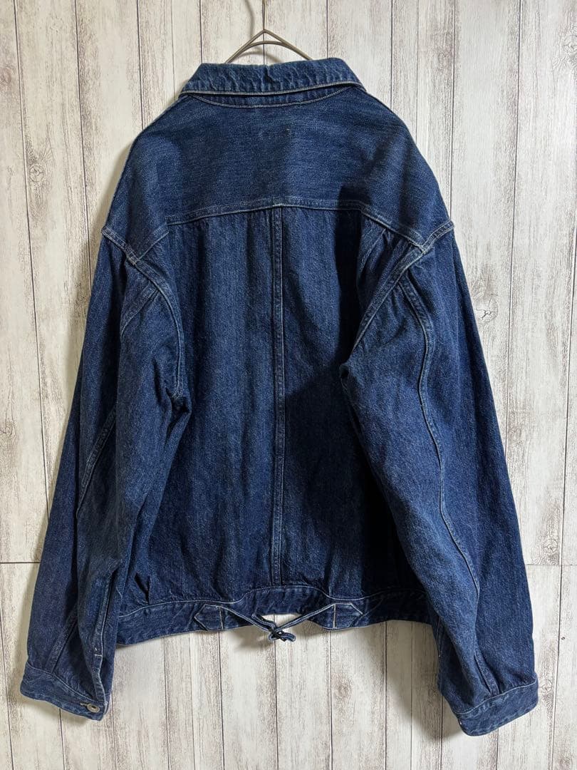 COMOLI デニムジャケット19AW サイズ4 ネイビー インディゴ
