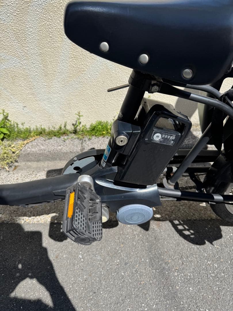 Panasonic 電動アシスト自転車 チャイルドシート付き 黒