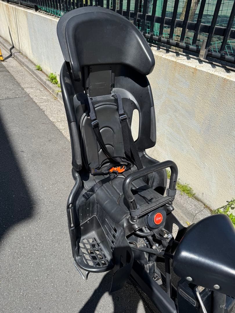 Panasonic 電動アシスト自転車 チャイルドシート付き 黒