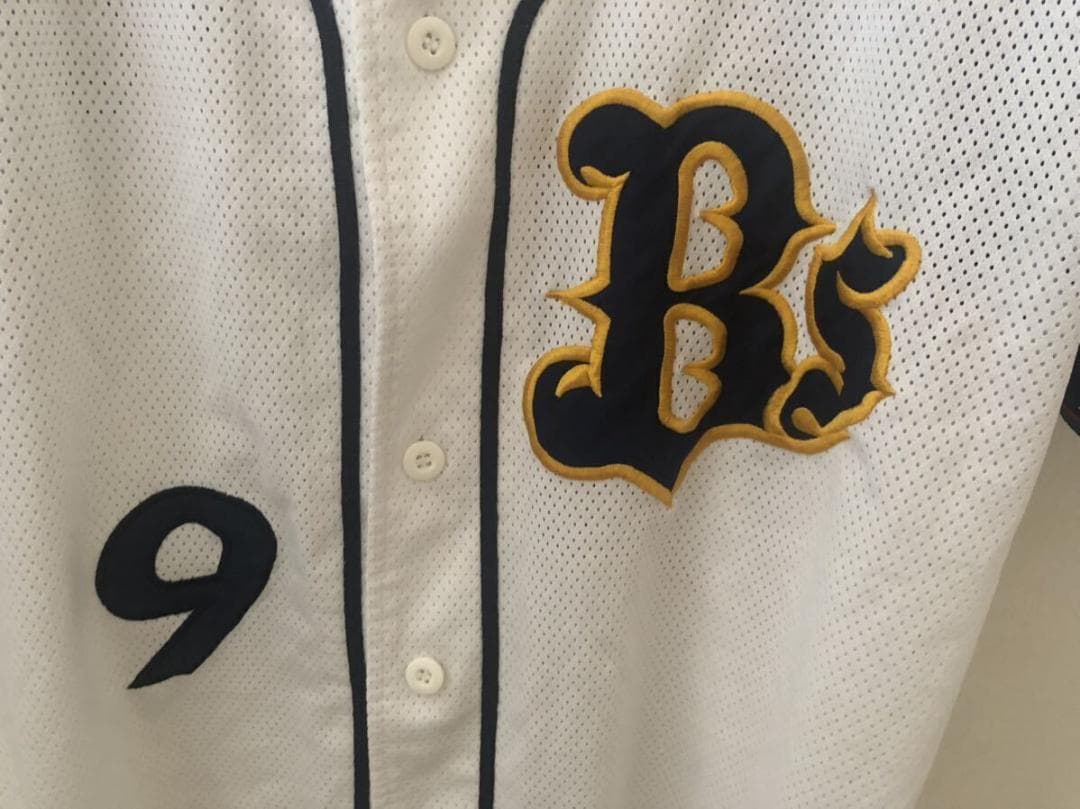 オリックス・バファローズ #9 平野恵一 レプリカユニフォーム サード FREE