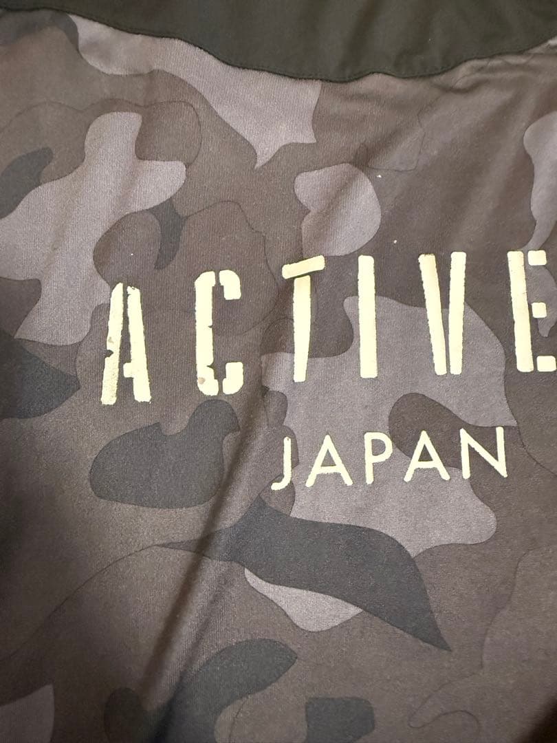 アクティブーム　ノースリーブ　アンダーシャツ　2枚　黒