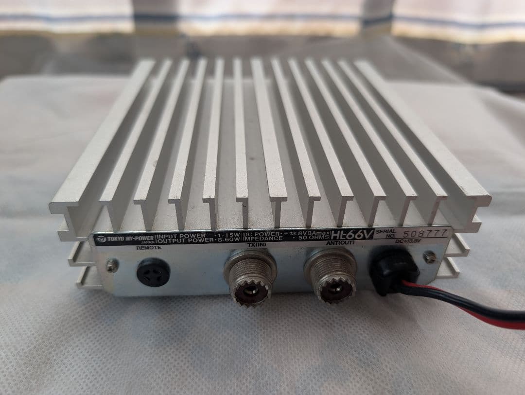東ハイ H-66V リニアアンプ 中古品
