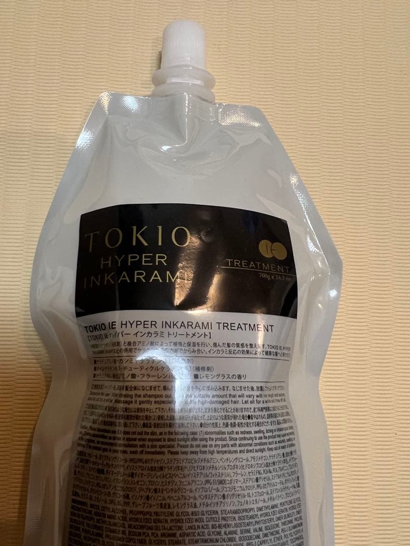 【新品】TOKIO ハイパーインカラミ　　シャンプー&コンディショナー詰め替え