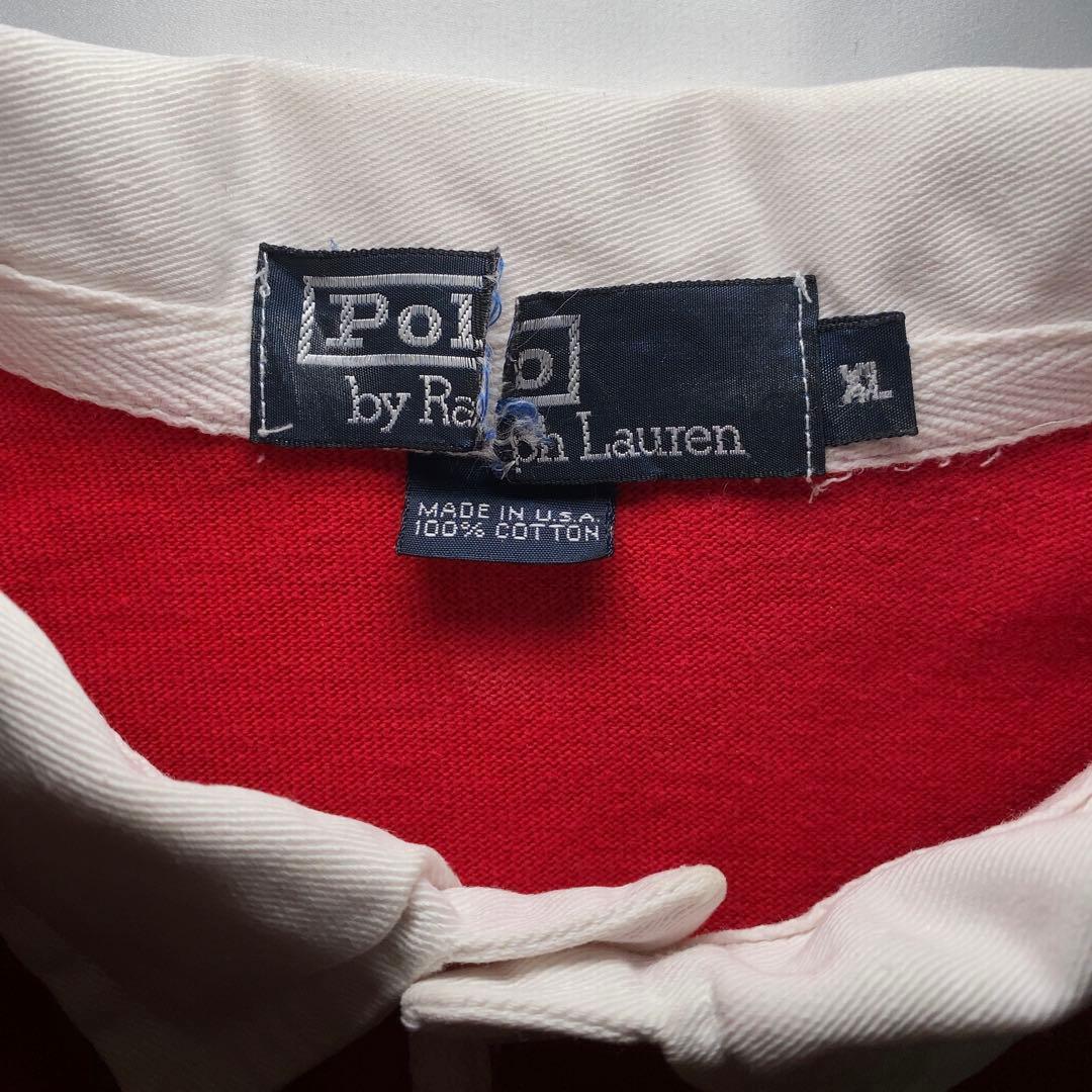 Polo by Ralph Lauren ラガーシャツ XL USA製