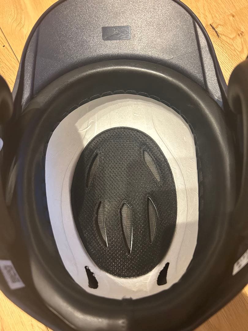 ミズノ　ソフトボール　ヘルメット　つや消し　ネイビー　Lサイズ　美品