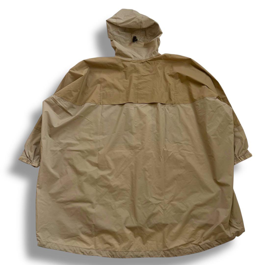 THE NORTH FACE タグアンポンチョ WM 袋付き WM ベージュ