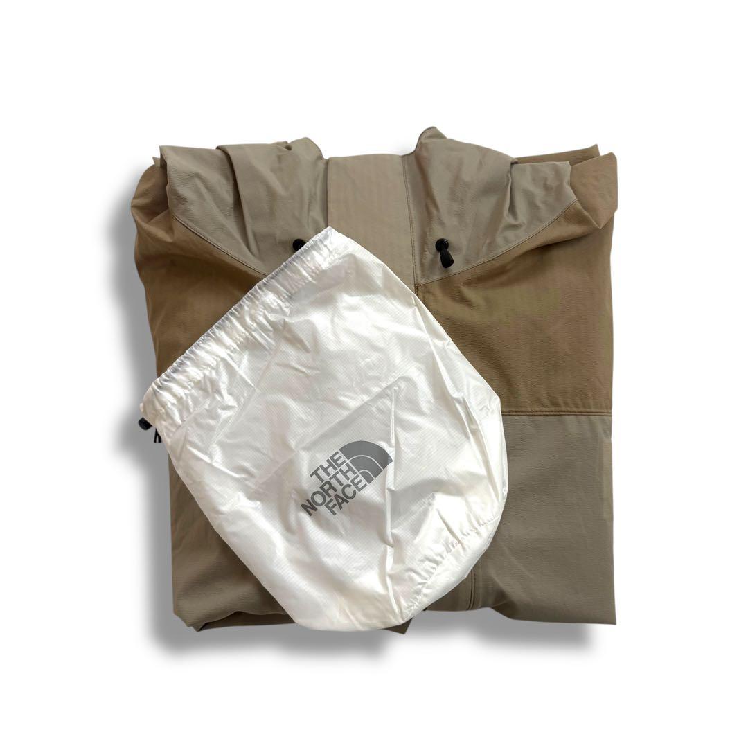 THE NORTH FACE タグアンポンチョ WM 袋付き WM ベージュ