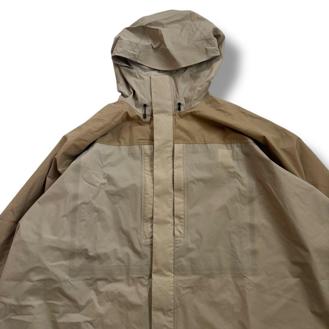 THE NORTH FACE タグアンポンチョ WM 袋付き WM ベージュ