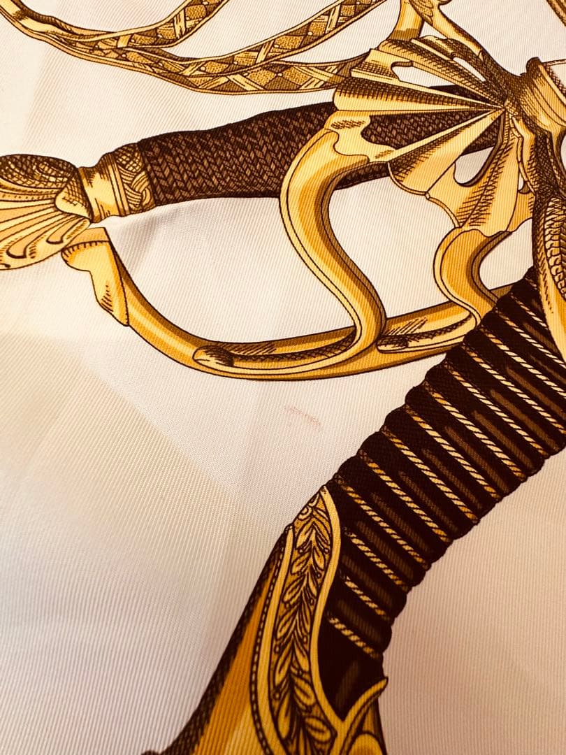 9386エルメス HERMES スカーフ カレ90 grand uniforme