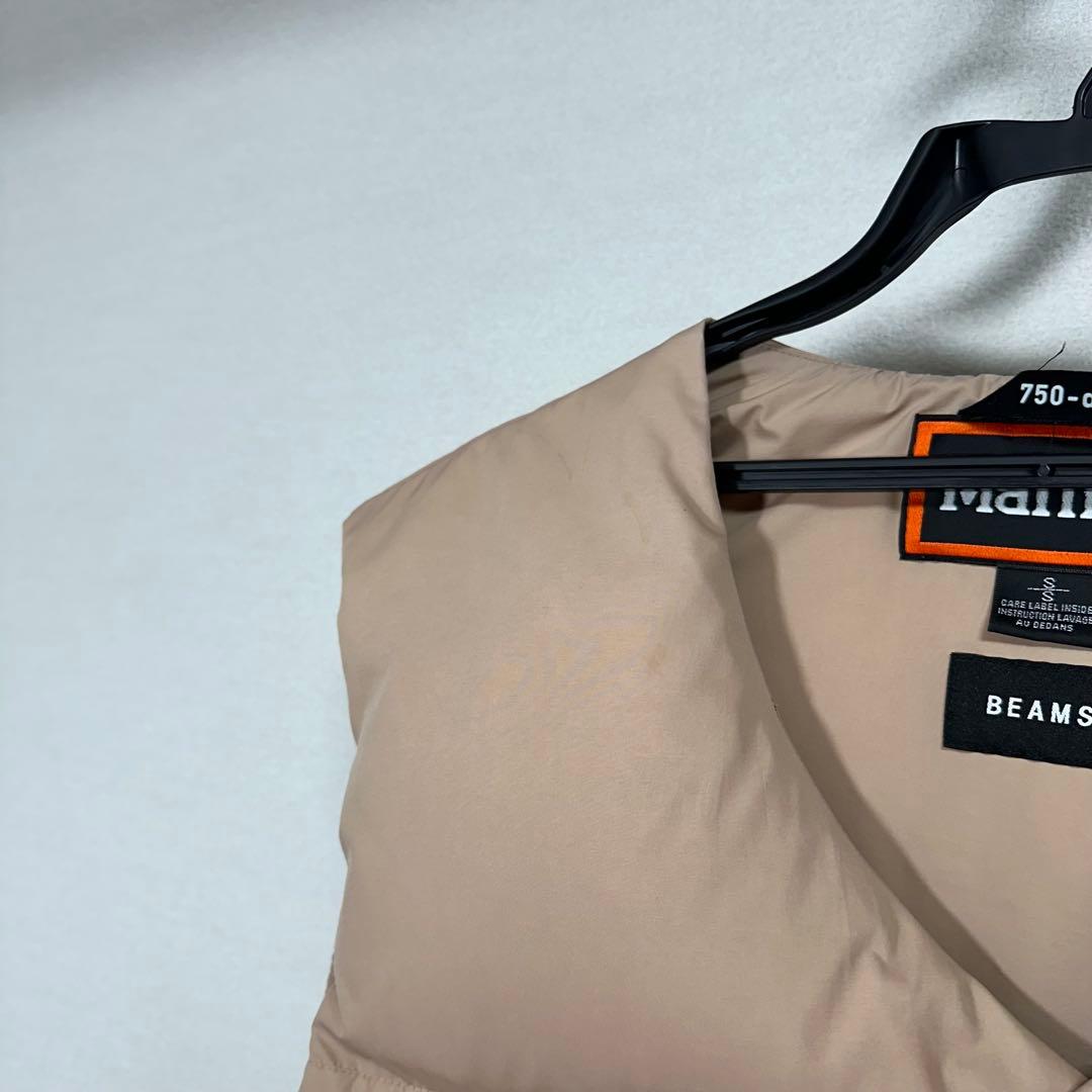 Marmot × BEAMS / 別注 S マグネット ダウン ベスト