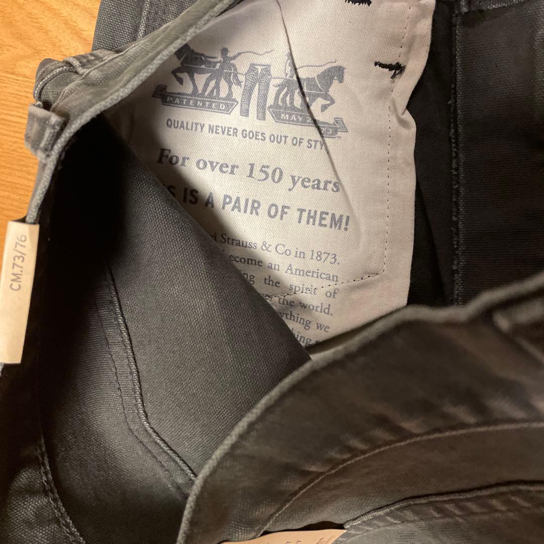 unisex Levi's 568 ルーズストレート ダブルニーブラック　W29