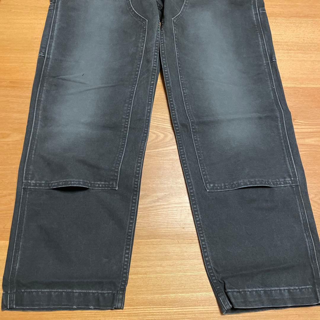 unisex Levi's 568 ルーズストレート ダブルニーブラック　W29