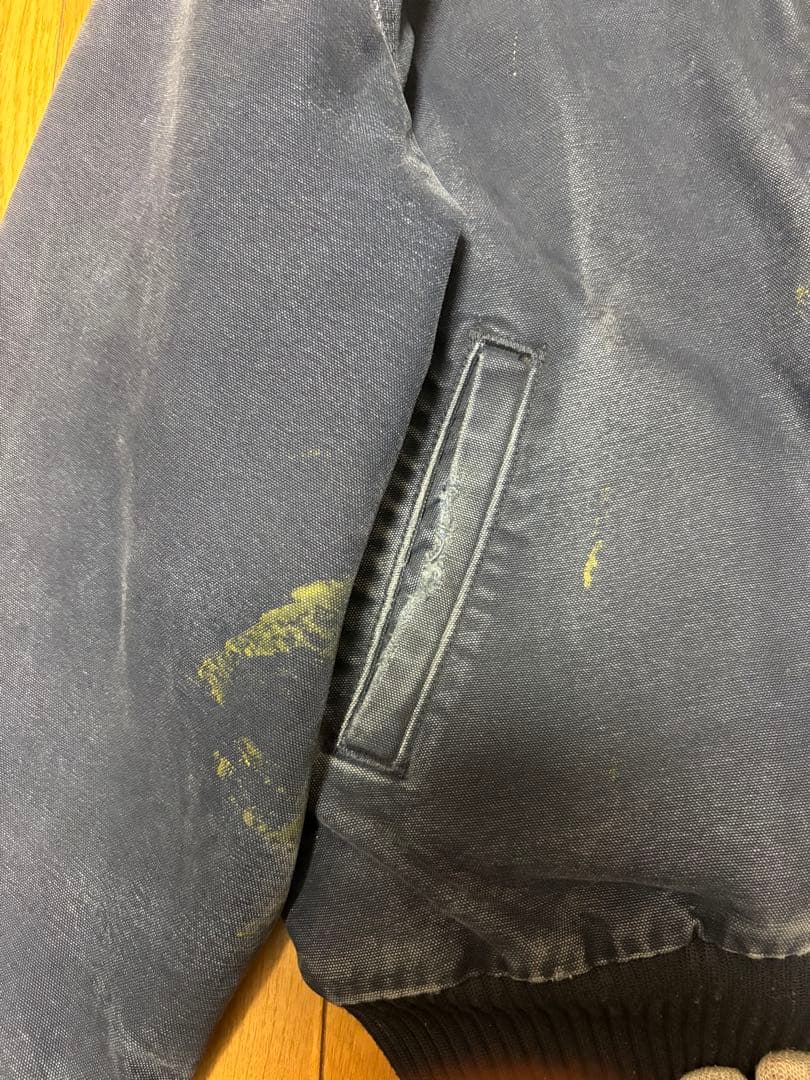 希少Carhartt J14 MDT サンタフェジャケット ネイビー Lサイズ