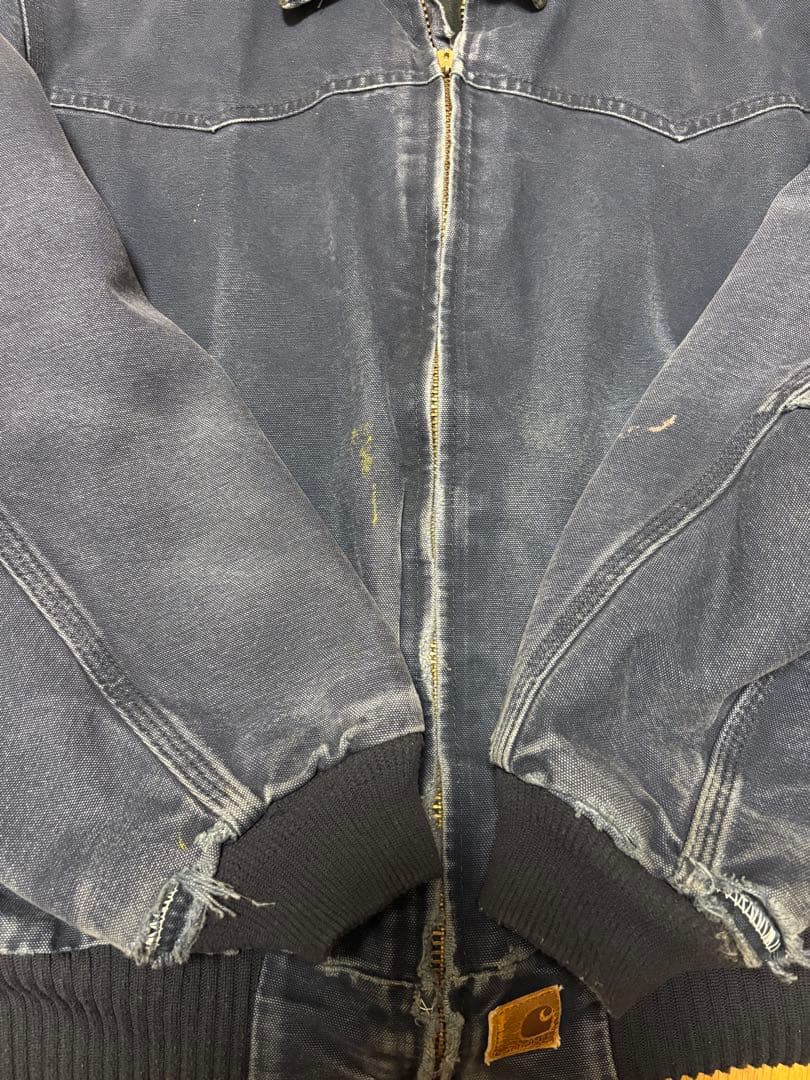 希少Carhartt J14 MDT サンタフェジャケット ネイビー Lサイズ