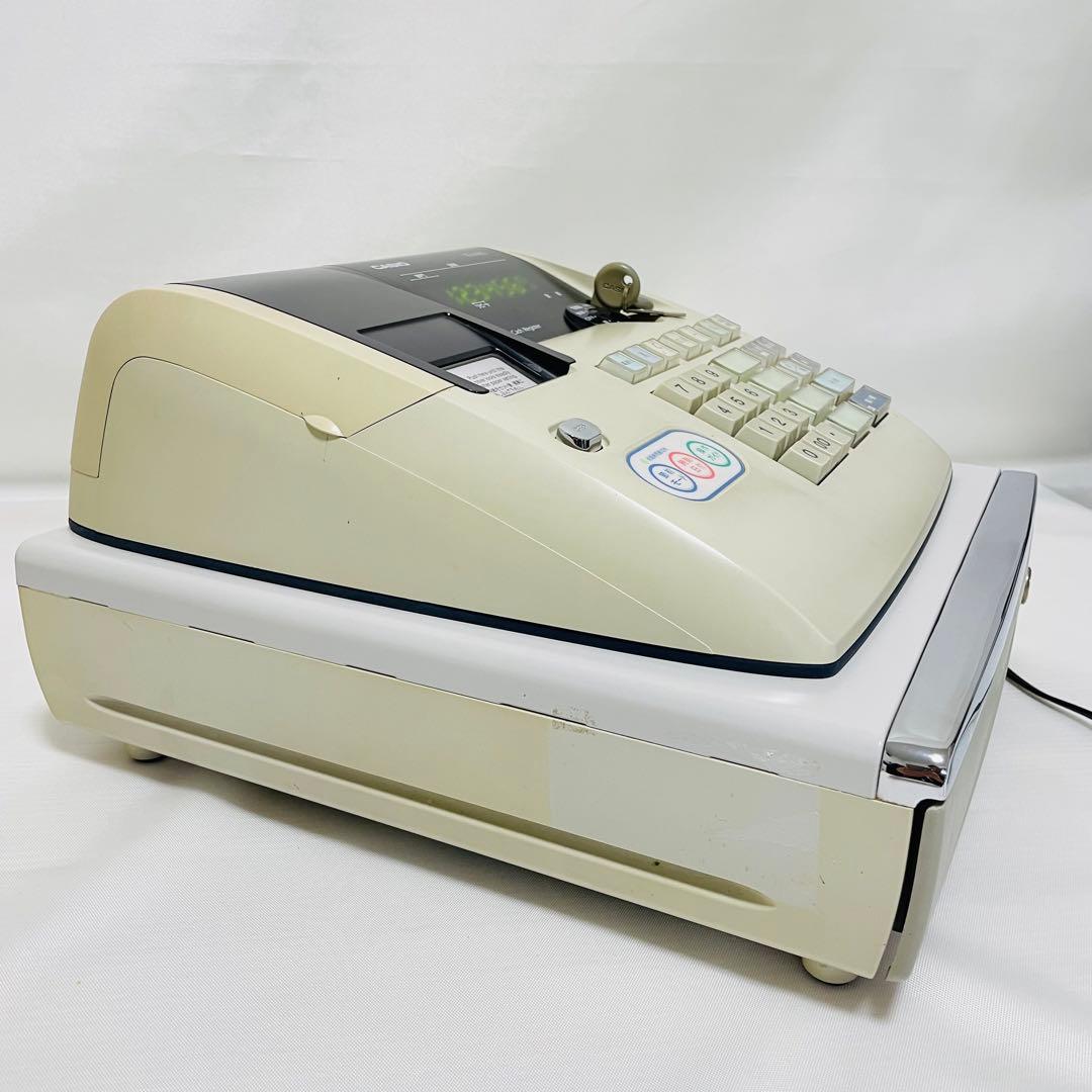カシオレジスター　TE-M80　中古品　人気機種感熱紙　送料無料