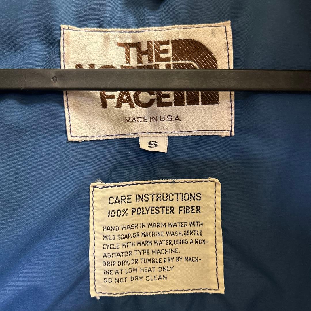 70s 80s THE NORTH FACE 茶タグ USA製 ダウンベスト