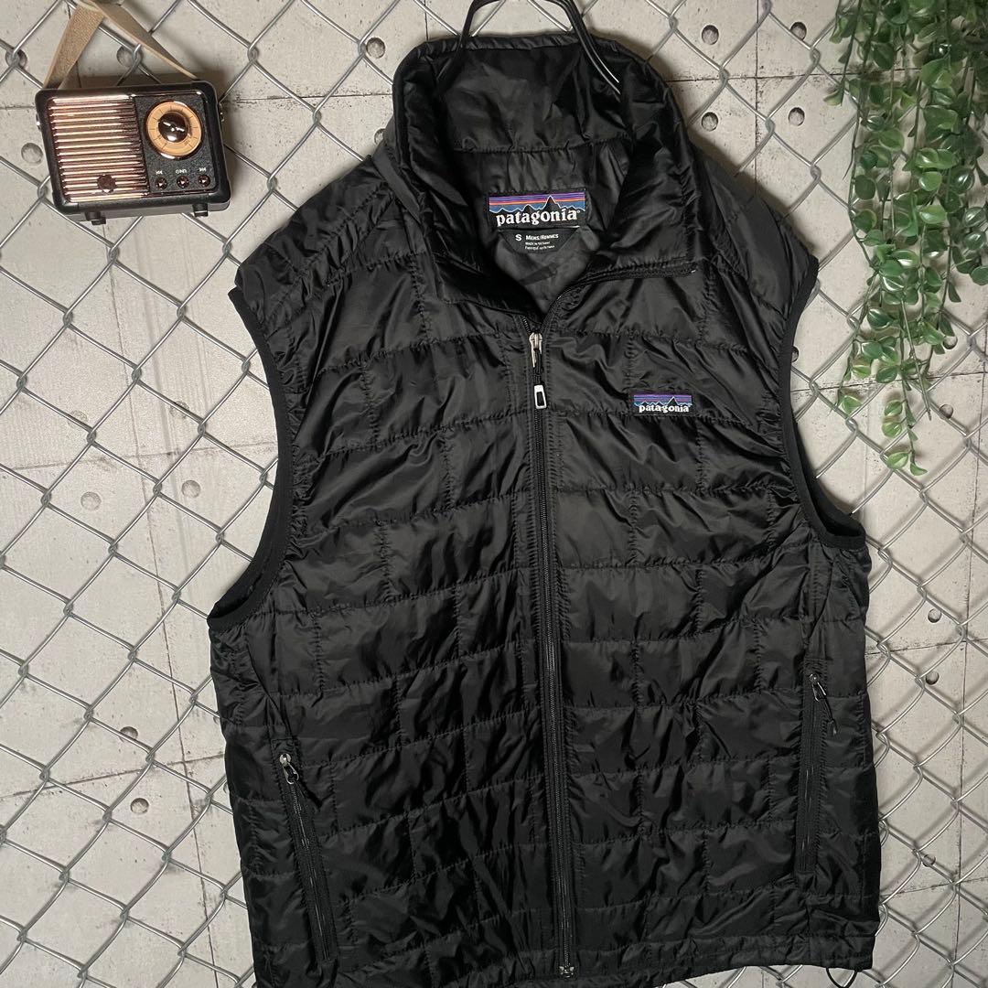 Patagonia パタゴニア ナノパフベスト インサレーション 黒 S〜M