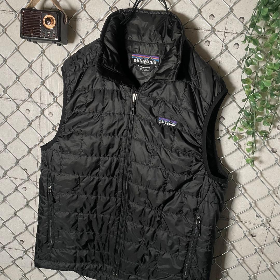 Patagonia パタゴニア ナノパフベスト インサレーション 黒 S〜M