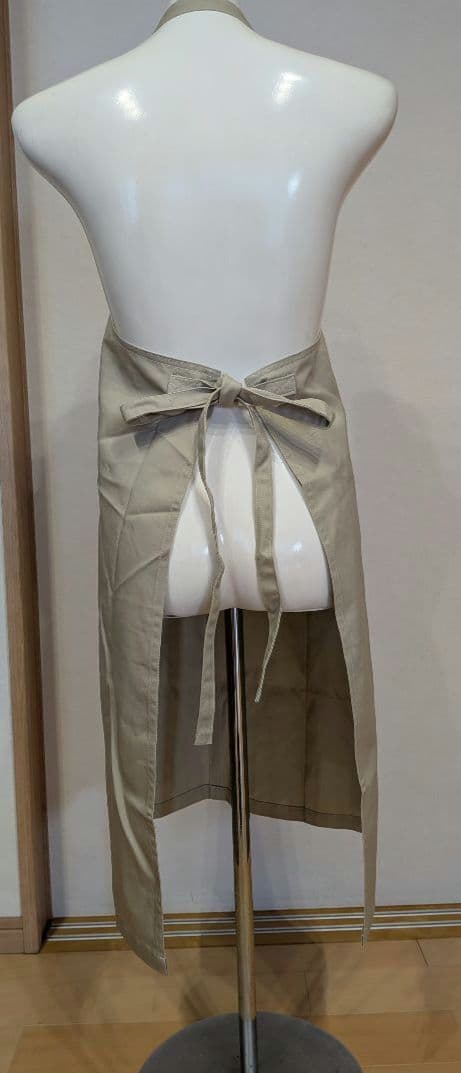 ☆新品☆RALPH LAUREN　ラルフローレン　エプロン　日本製　ベージュ