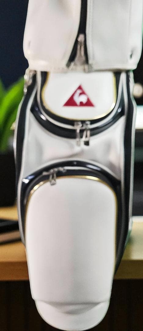 送料無料/美品　le coq sportif ゴルフバッグエナメル高級