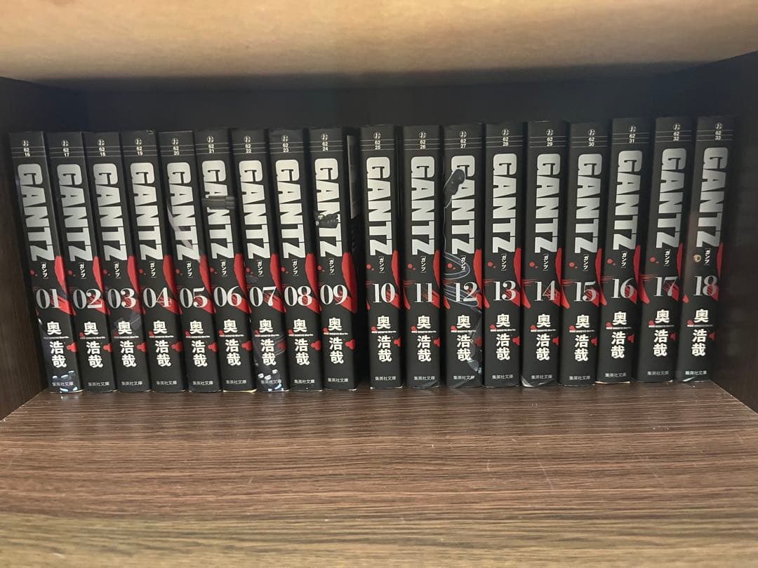 【冬】GANTZ （ガンツ）1〜18 全巻　文庫版コミック