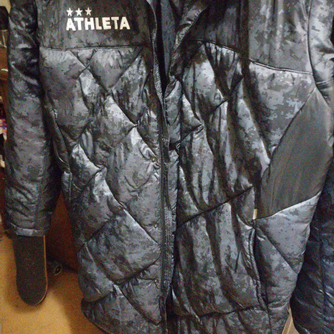 ATHLETA ベンチコート L 黒