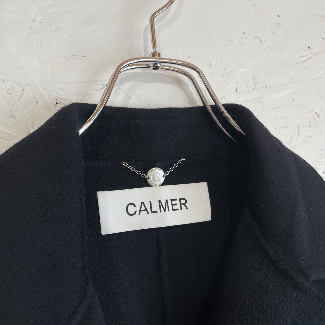 2024AW【CALMER】ウールロングベスト　ロングジレ　F