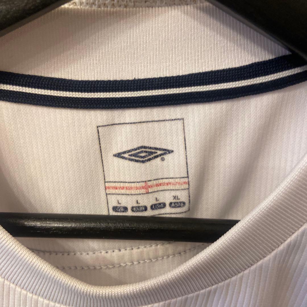 Umbro イングランド代表 ホワイトシャツ Lサイズ