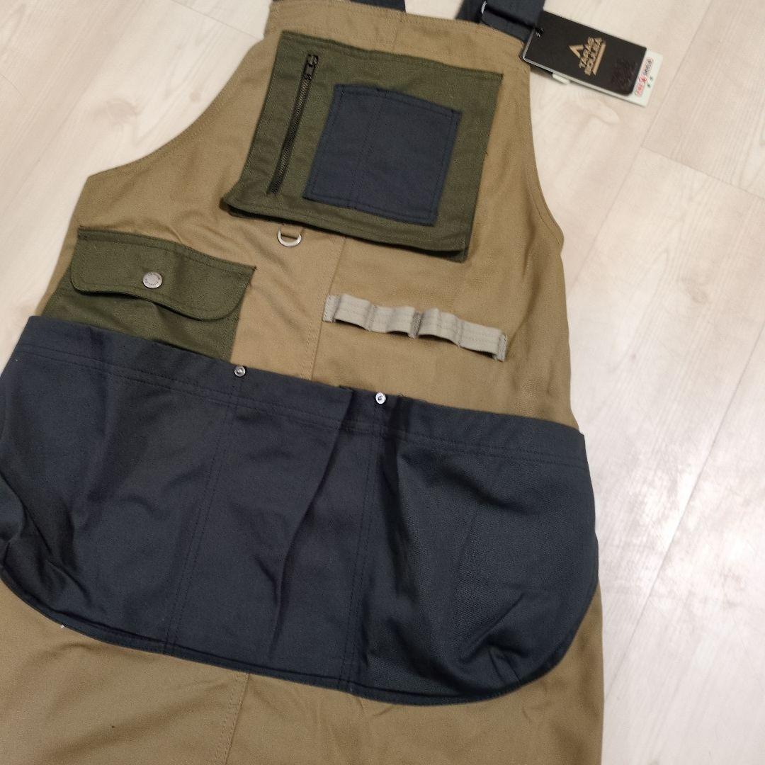 新品★TARAS BOULBA エプロン オリーブグリーン