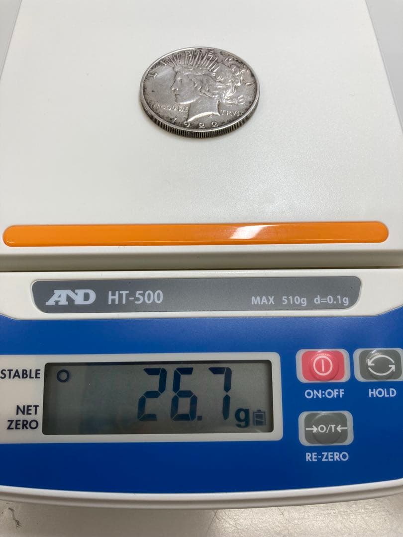 【ピースダラー】アメリカピースダラー銀貨 1922年