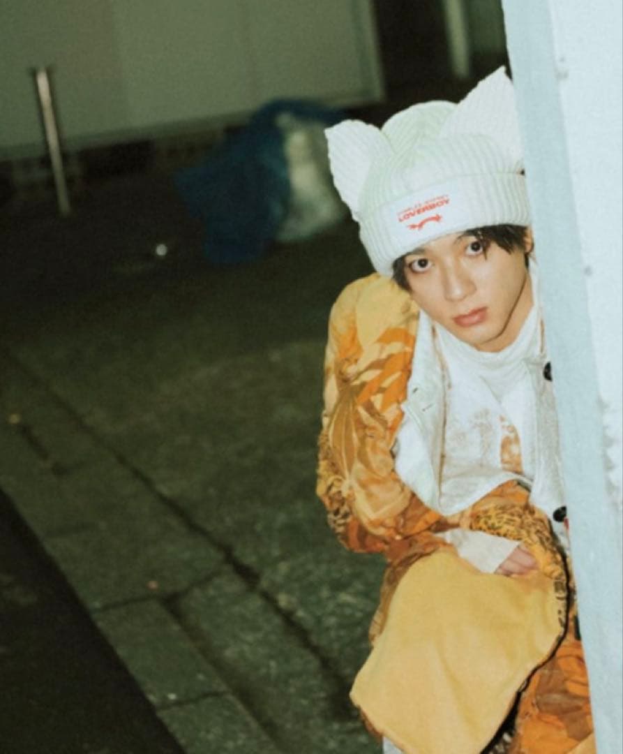 理紗 Charles Jeffrey LOVERBOY ニット帽
