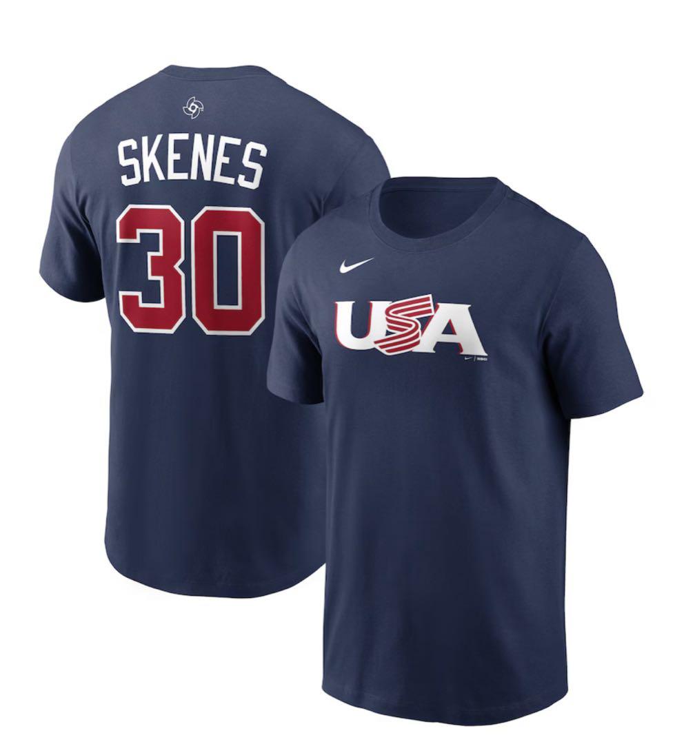 ポール・スキーンズ USA アメリカ NIKE WBC Tシャツ XL