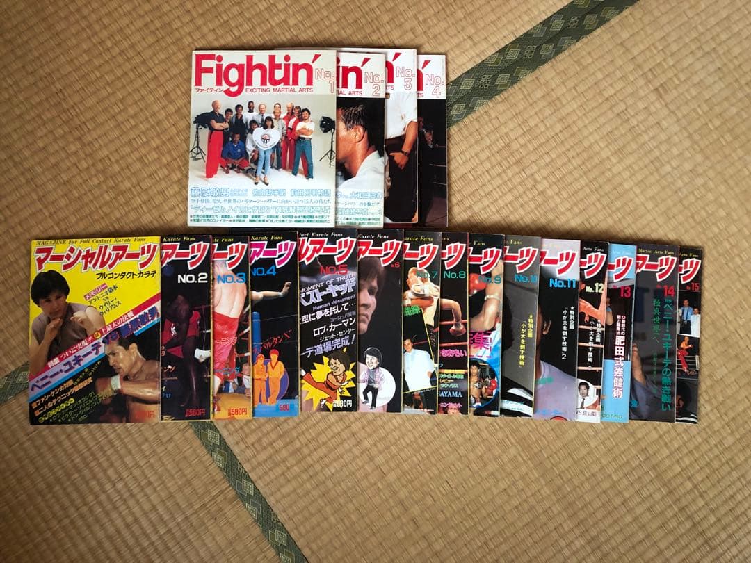 雑誌マーシャルアーツ&fightin'