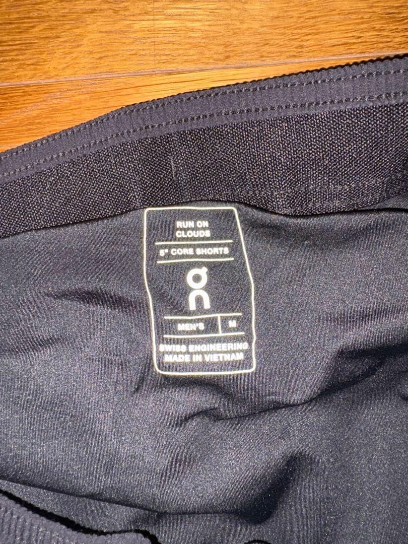 新品・未使用 on 5\" Core Shorts メンズ ブラック オン